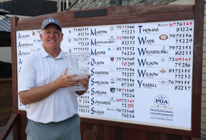 Sowards Claims Record Eleventh Southern Ohio PGA Professional Championship 1